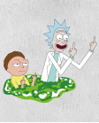 Kepurė finger Rick and Morty Kepurė finger Rick and Morty